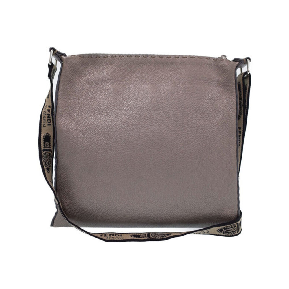Fendi Leather 2way Shoulder Bag Selleria